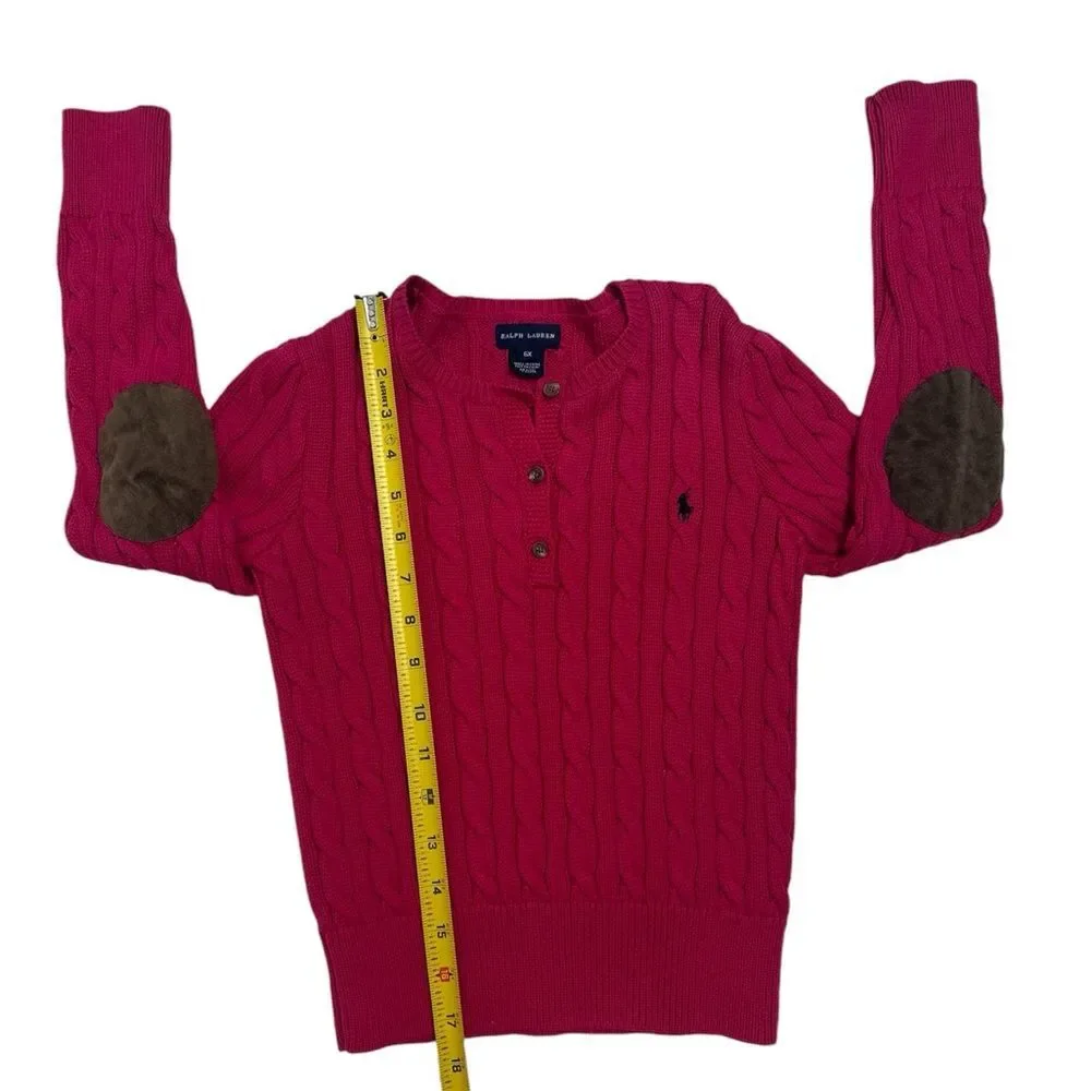 RALPH LAUREN Cable Sweater SIZE‎ 6X